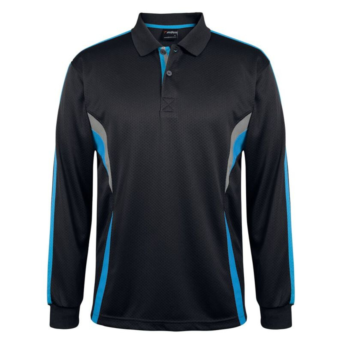 Men's Podium Long Sleeve Cool Polo